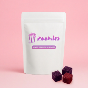 Mixed Berries – 250mg Vegan Gummies