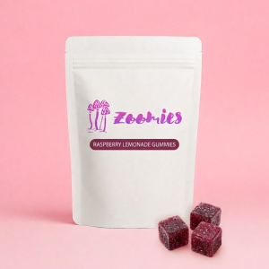 Raspberry Lemonade – 250mg Vegan Gummies